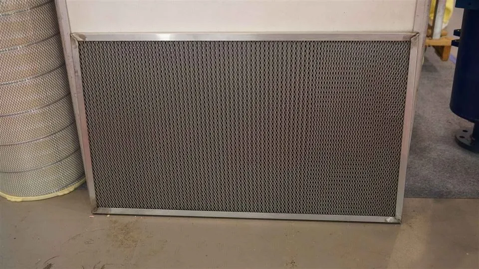 Bộ lọc trước lò bằng thép không gỉ Bộ lọc không khí lưới nhôm có thể giặt được