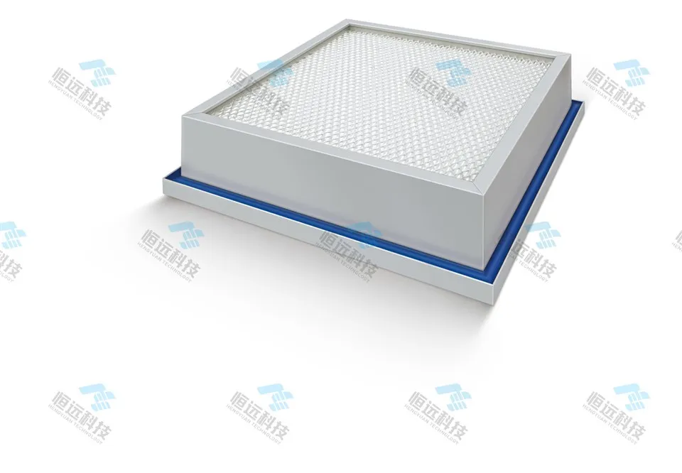 Bộ Lọc HEPA Gel Seal Chống Rò Rỉ Cao Cấp Khung Nhôm Phòng Sạch HEPA Mô Đun Thay Thế Hộp Mới Lọc Trang Trại