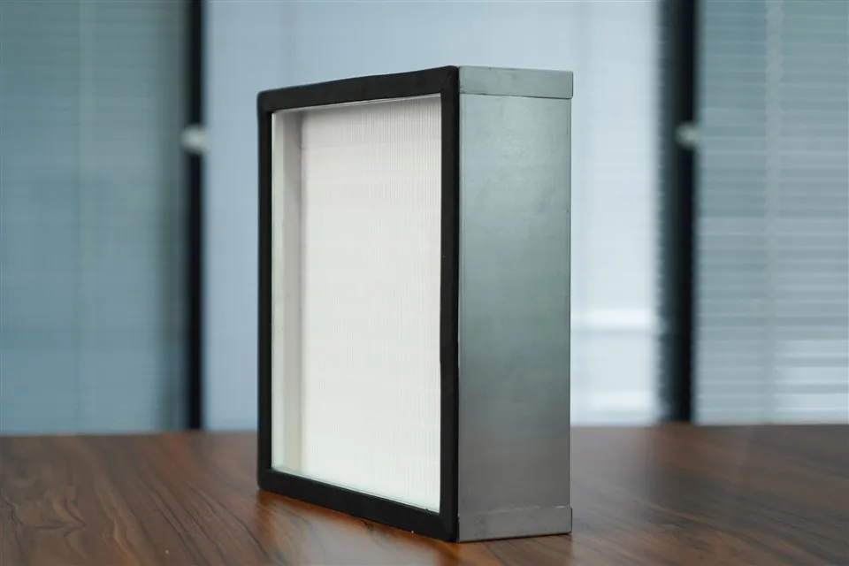 Nhà máy OEM Bộ lọc không khí Hepa H13 14 hiệu quả cao với khung nhôm hoặc mạ kẽm Micron tươi 99,99% Bộ lọc không khí Hepa