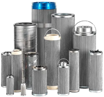 Thép không gỉ gấp bộ lọc dầu Thiết bị máy móc Bộ lọc dầu thủy lực cho xây dựng