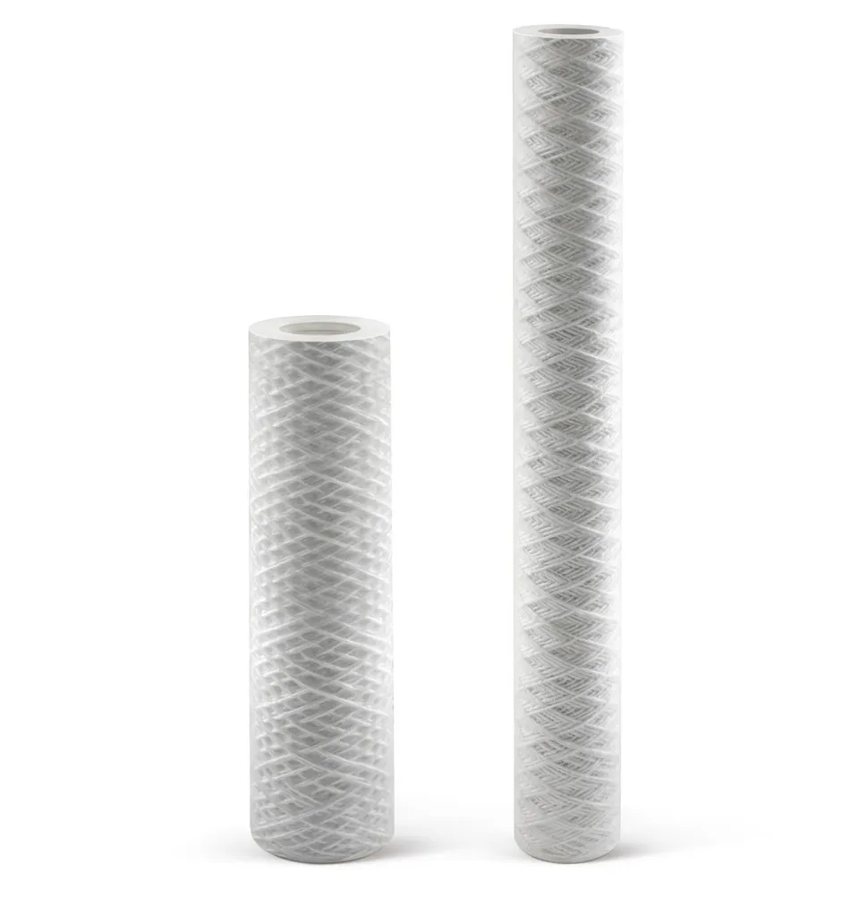 Hộp lọc vết thương PP 10-inch để loại bỏ sắt trong nước ngưng của nhà máy điện